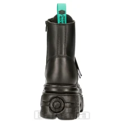 New Rock M-NEWMILI083-VS2 Vegan Military Boots (Black)