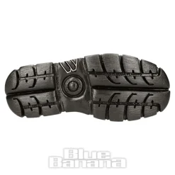 New Rock M-NEWMILI083-VS2 Vegan Military Boots (Black)