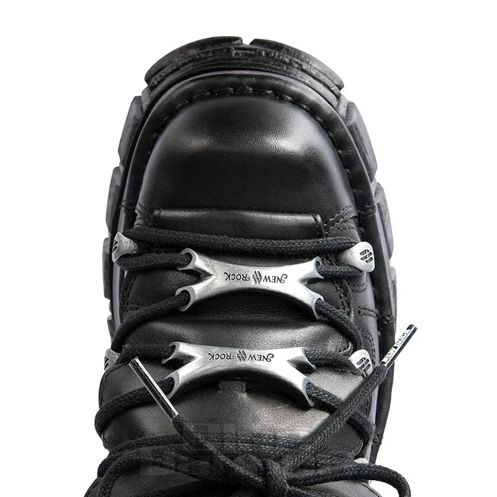 New Rock M.120N-S17 Tower Platform Shoes (Black)
