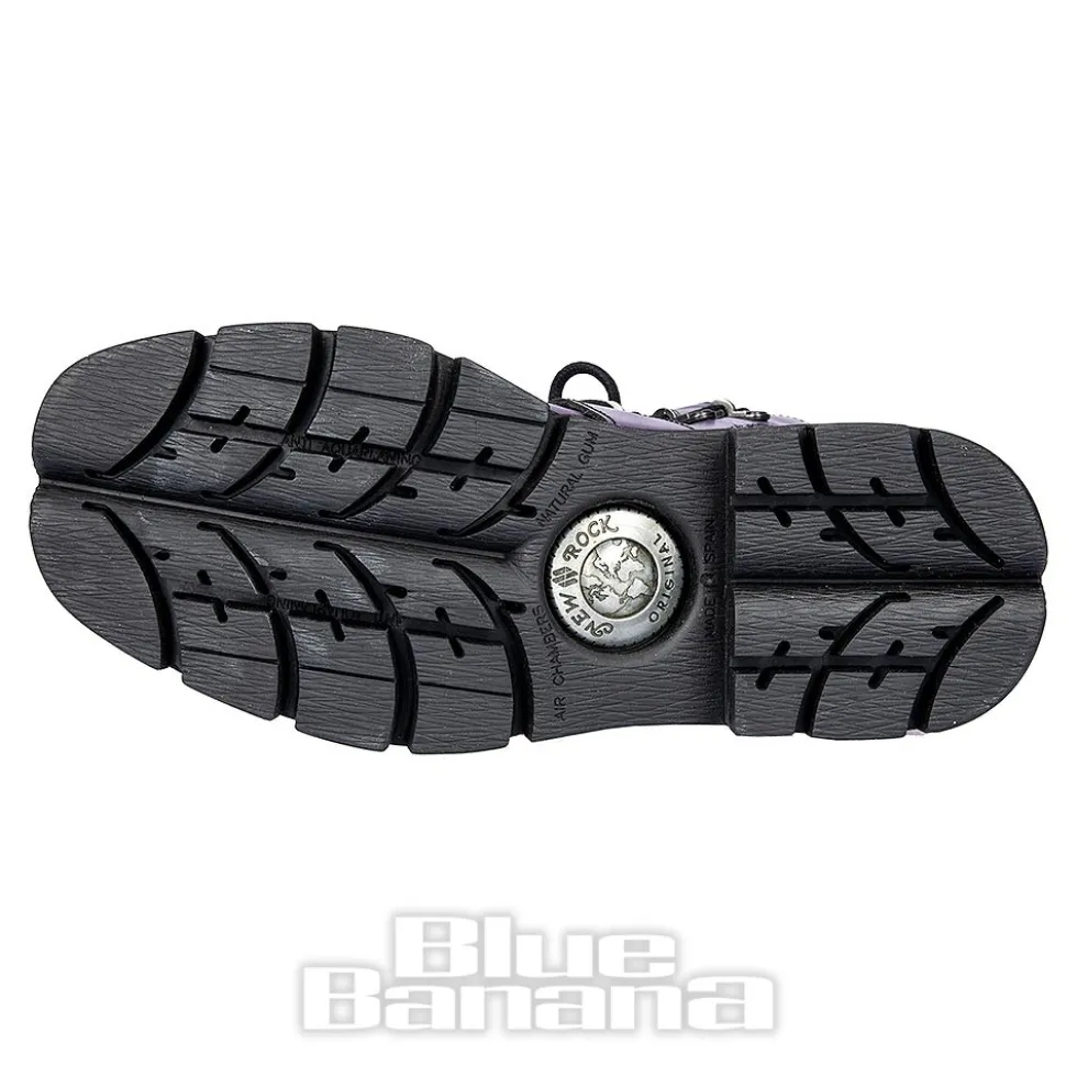 New Rock M.1473-S11 Boots (Purple)