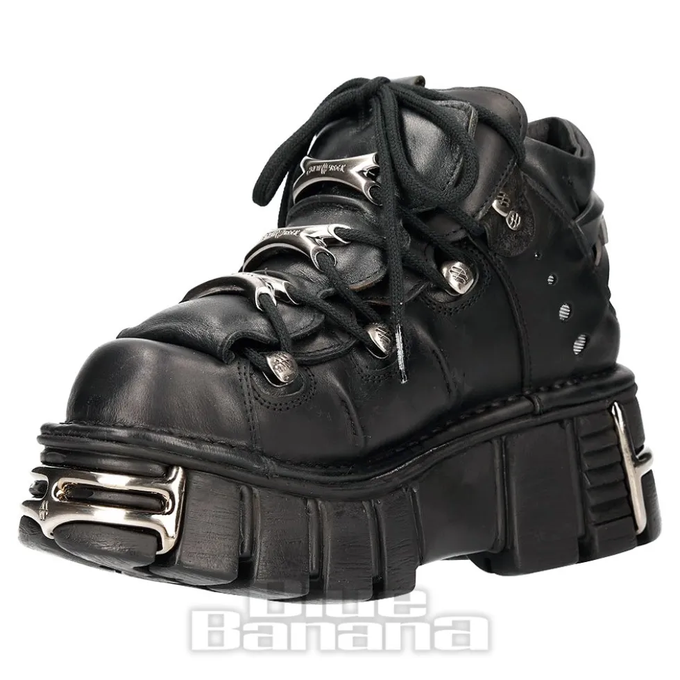 New Rock M.106-S1 Core Shoes (Black)