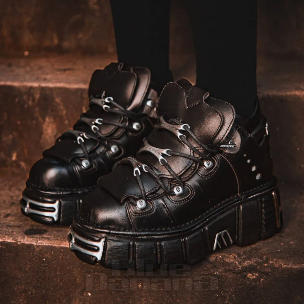 New Rock M.106-S1 Core Shoes (Black)