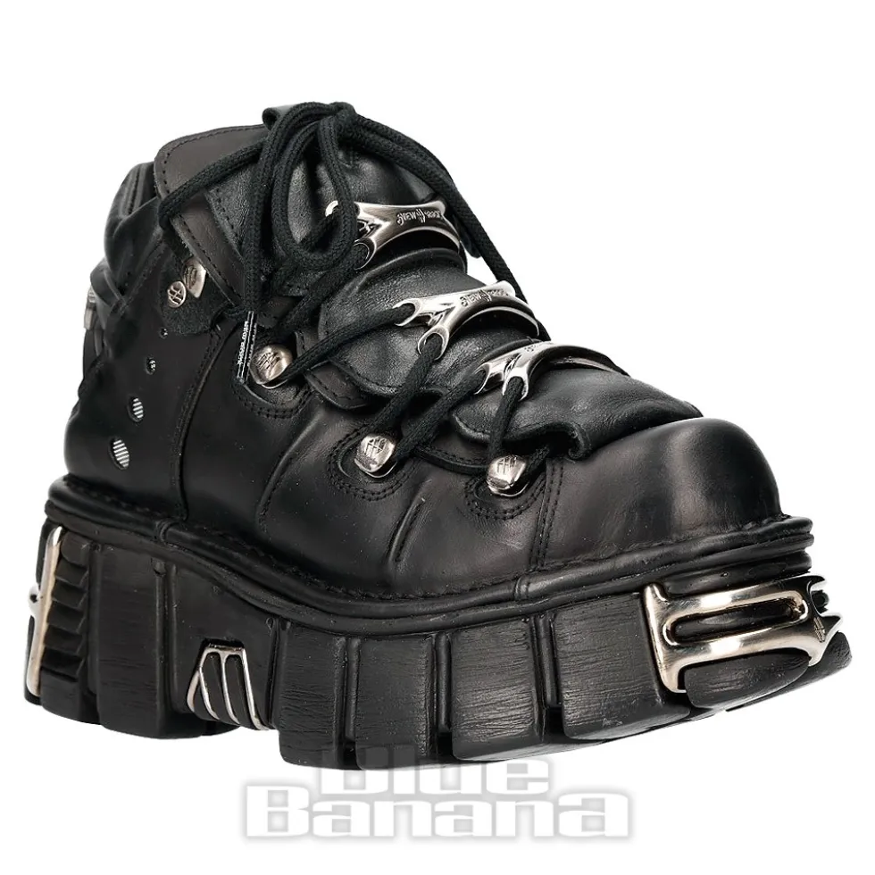New Rock M.106-S1 Core Shoes (Black)
