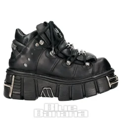 New Rock M.106-S1 Core Shoes (Black)