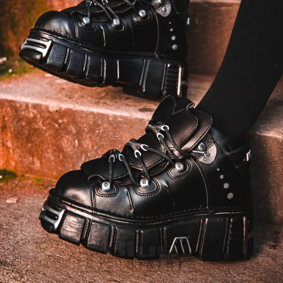 New Rock M.106-S1 Core Shoes (Black)