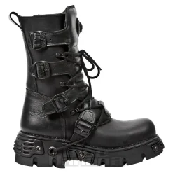 New Rock M.373-S18 Reactor Calf Boots (Black)
