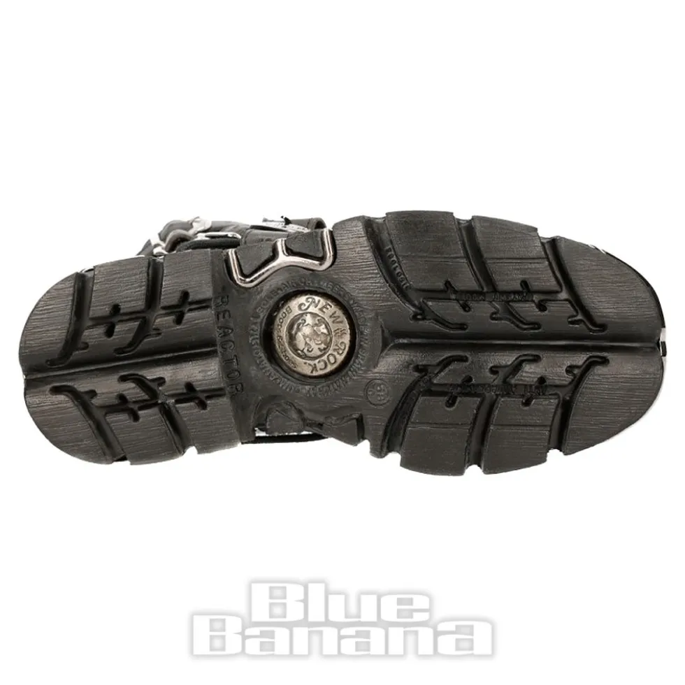 New Rock M.373-S7 Reactor Vegan Boots (Black)