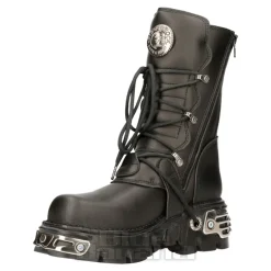 New Rock M.373-S7 Reactor Vegan Boots (Black)