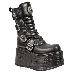 New Rock M.1473-S3 Space Platform Boots (Black)