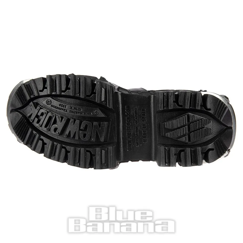 New Rock M.WALL1473-S11 Boots (Black)