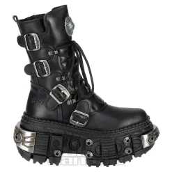 New Rock M.WALL1473-S11 Boots (Black)
