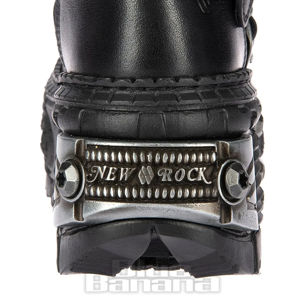 New Rock M.WALL1473-S11 Boots (Black)