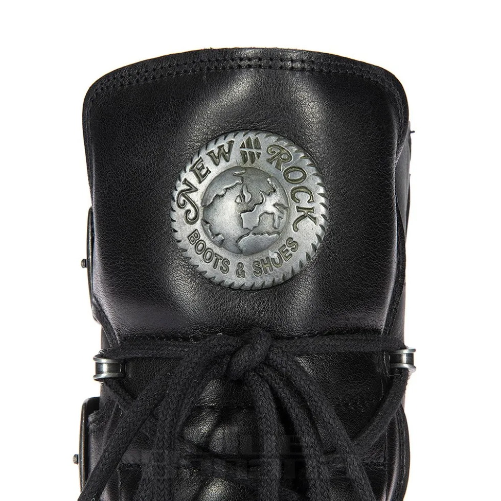 New Rock M.WALL1473-S11 Boots (Black)