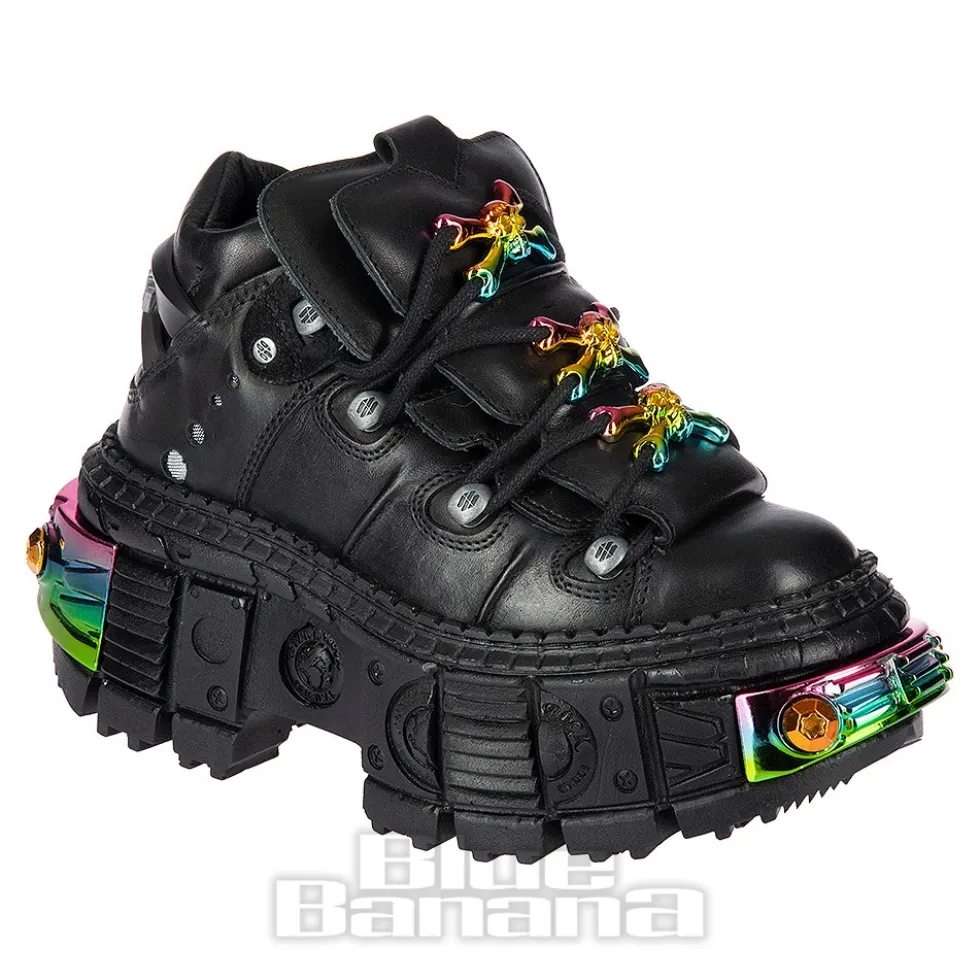 New Rock M.WALL106-S23 Shoes (Black)