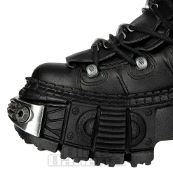New Rock M-WALL106-V17 Vegan Shoes (Black)