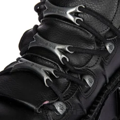 New Rock M-WALL106-V17 Vegan Shoes (Black)