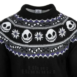 Nightmare Before Christmas Jack Christmas Jumper (Black)