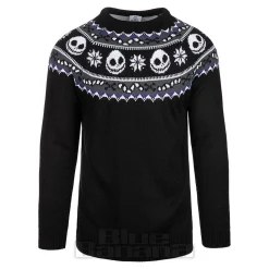 Nightmare Before Christmas Jack Christmas Jumper (Black)