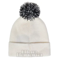 Nightmare Before Christmas Jack Skellington Face Knitted Hat (White)