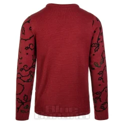 Nightmare Before Christmas Jack & Sally Knit Jumper (Red)