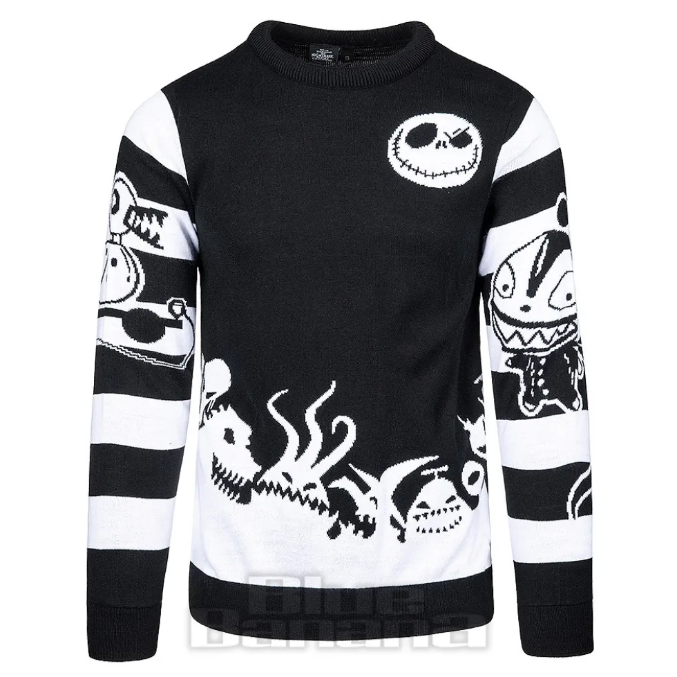 Nightmare Before Christmas Monsters Jumper (Black)