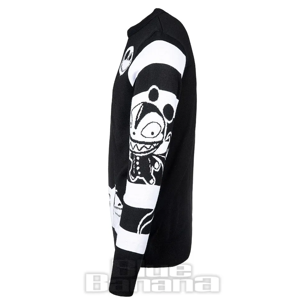 Nightmare Before Christmas Monsters Jumper (Black)