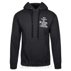 Nightmare Before Christmas Skulls N Roses Hoodie (Black)