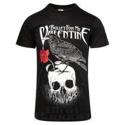 Official Bullet For My Valentine Raven T Shirt (Black)
