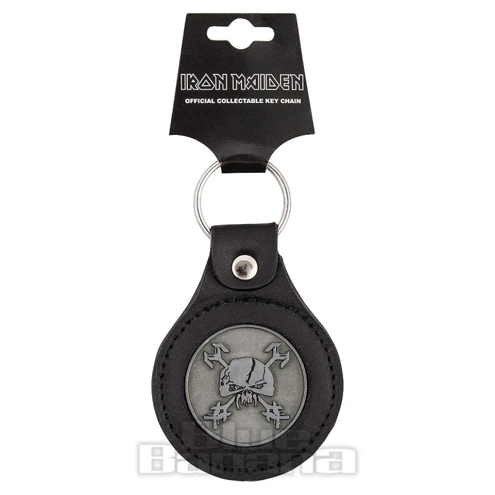 Official Iron Maiden Final Frontier Keychain (Silver)
