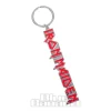Official Iron Maiden Keychain (Silver/Red)
