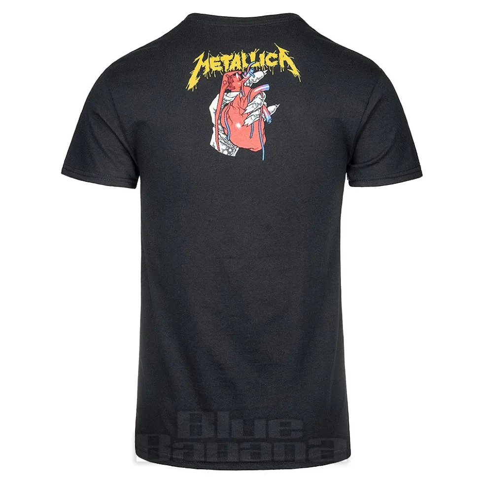 Official Metallica Heart Explosive T-Shirt (Black)