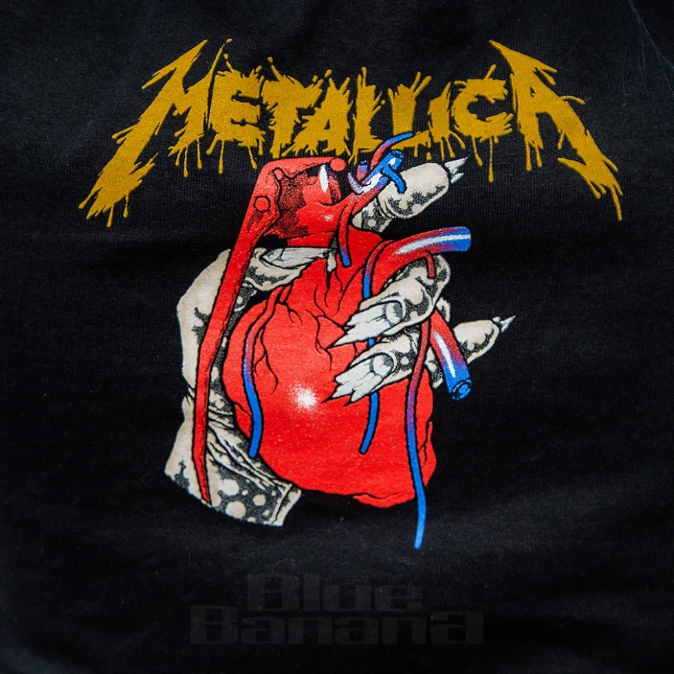 Official Metallica Heart Explosive T-Shirt (Black)