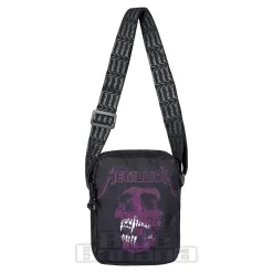 Official Metallica Pushhead Crossbody Bag (Black/Purple)