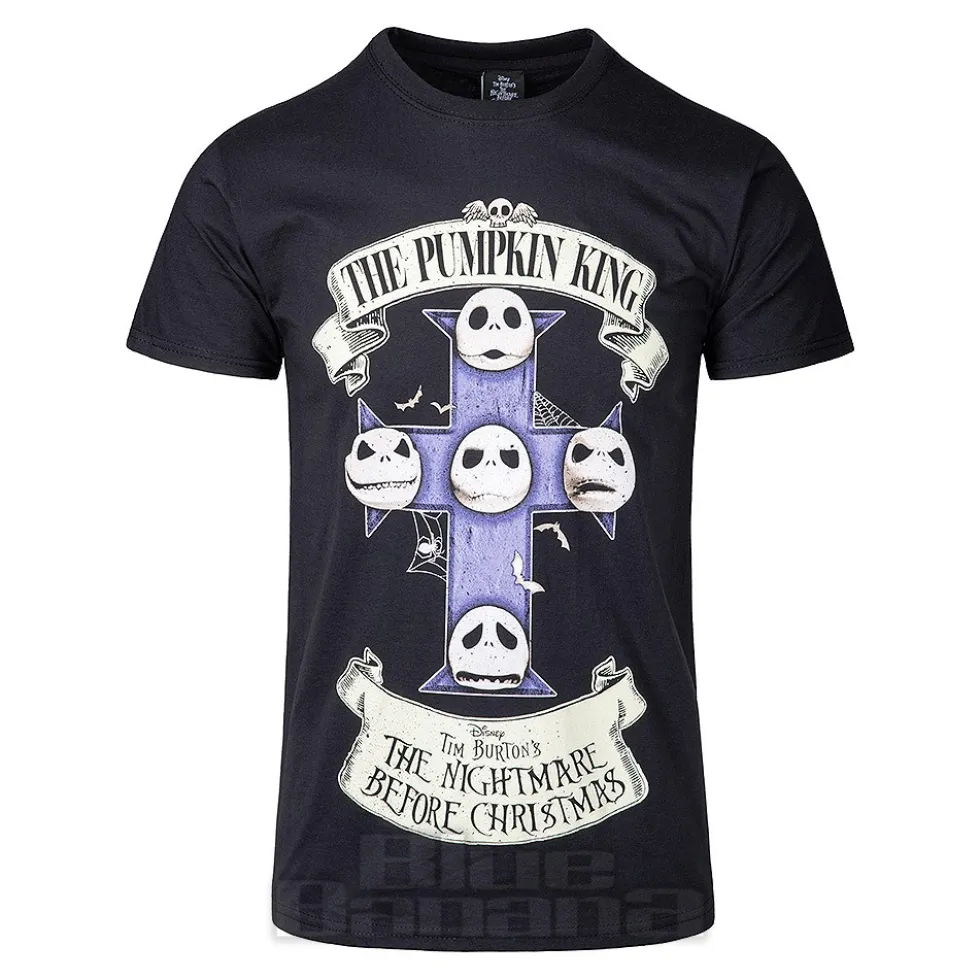 Official Nightmare Before Christmas Pumpkin King T-Shirt (Black)