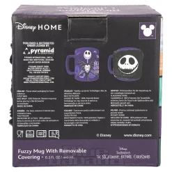 Official Nightmare Before Christmas Fuzzy Jack Skellington Mug (Purple/Black)