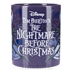 Official Nightmare Before Christmas Fuzzy Jack Skellington Mug (Purple/Black)