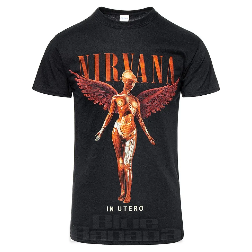 Official Nirvana In Utero T Shirt (Black)