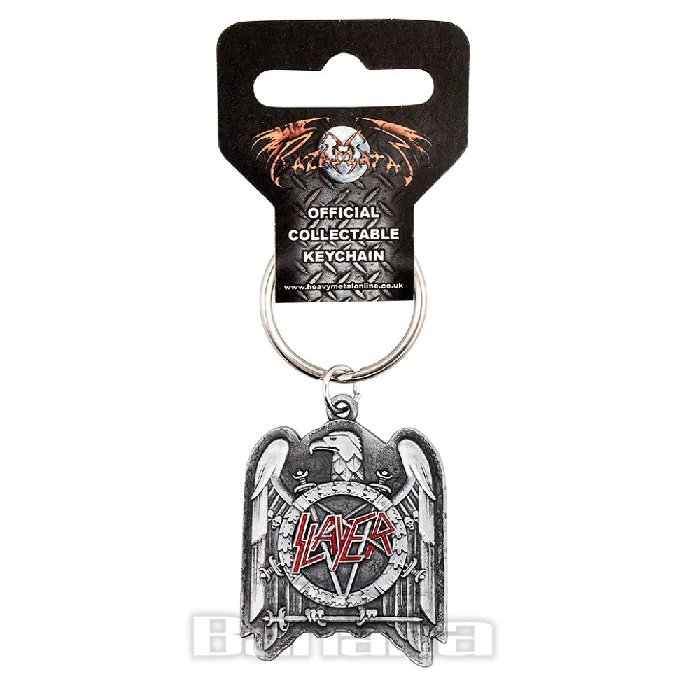Official Slayer Eagle Keyring (Silver)