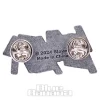 Official Slayer Logo Pin (Silver/Black)