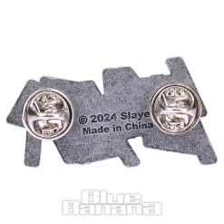Official Slayer Logo Pin (Silver/Black)