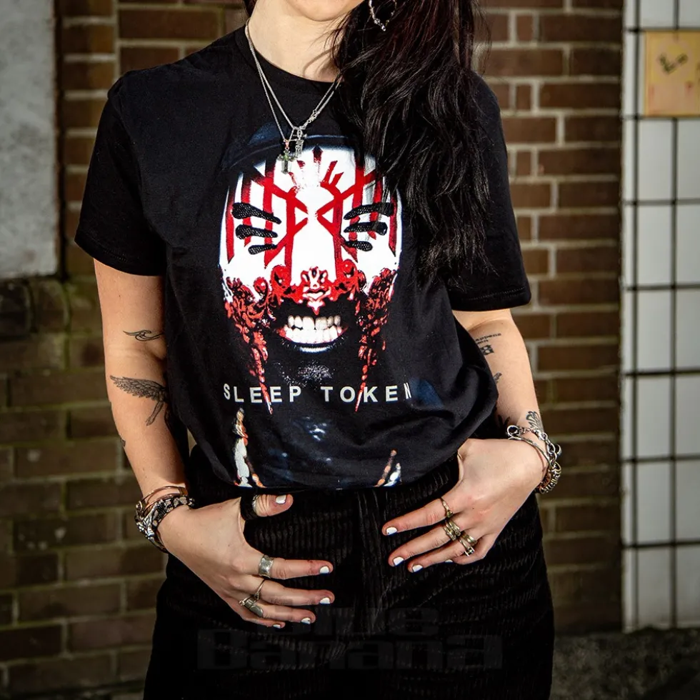 Official Sleep Token Aford Mask T-Shirt (Black)