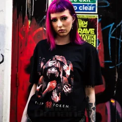 Official Sleep Token Grabbing Hands T-Shirt (Black)