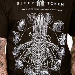Official Sleep Token Tomb Whales T-Shirt (Black)