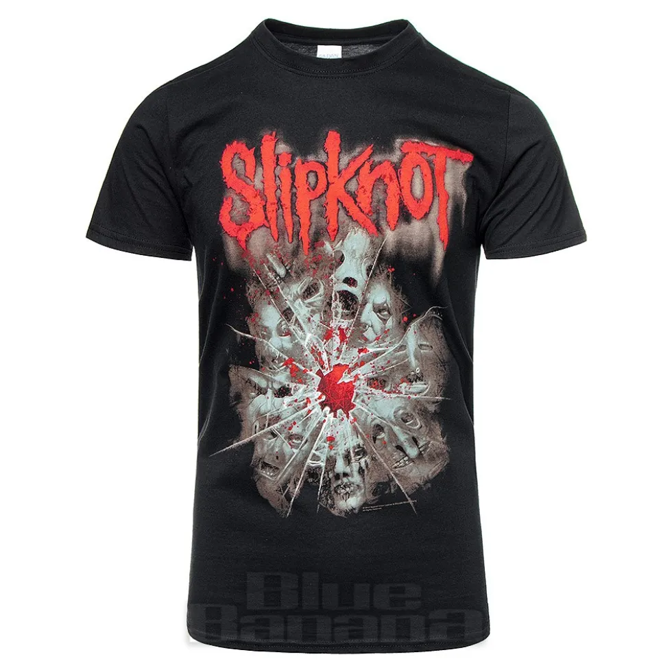 Official Slipknot Shattered T Shirt (Black)