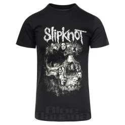 Official Slipknot Skull Group T Shirt (Black)