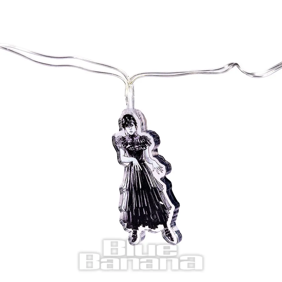 Official Wednesday Dancing String Lights (Multicolour)