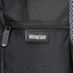 Official Wednesday Nevermore Backpack (Black/Grey)