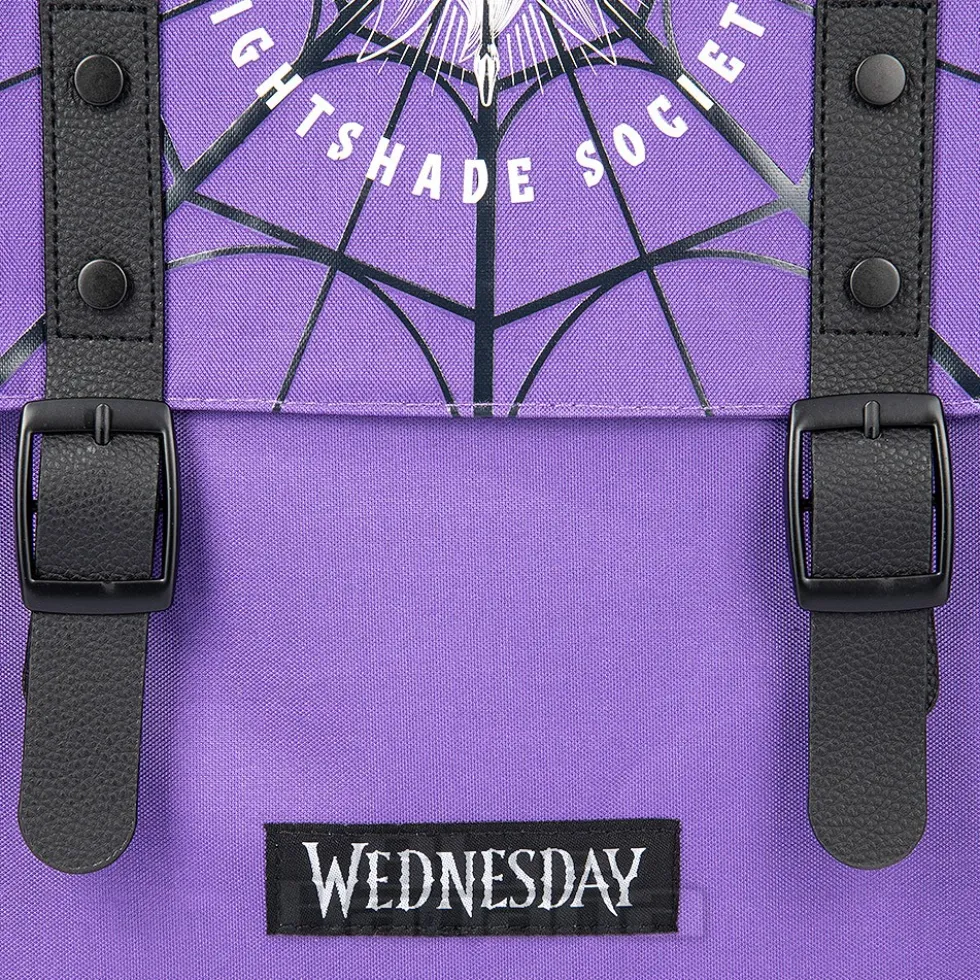 Official Wednesday Nightshade Backpack (Black/Purple)