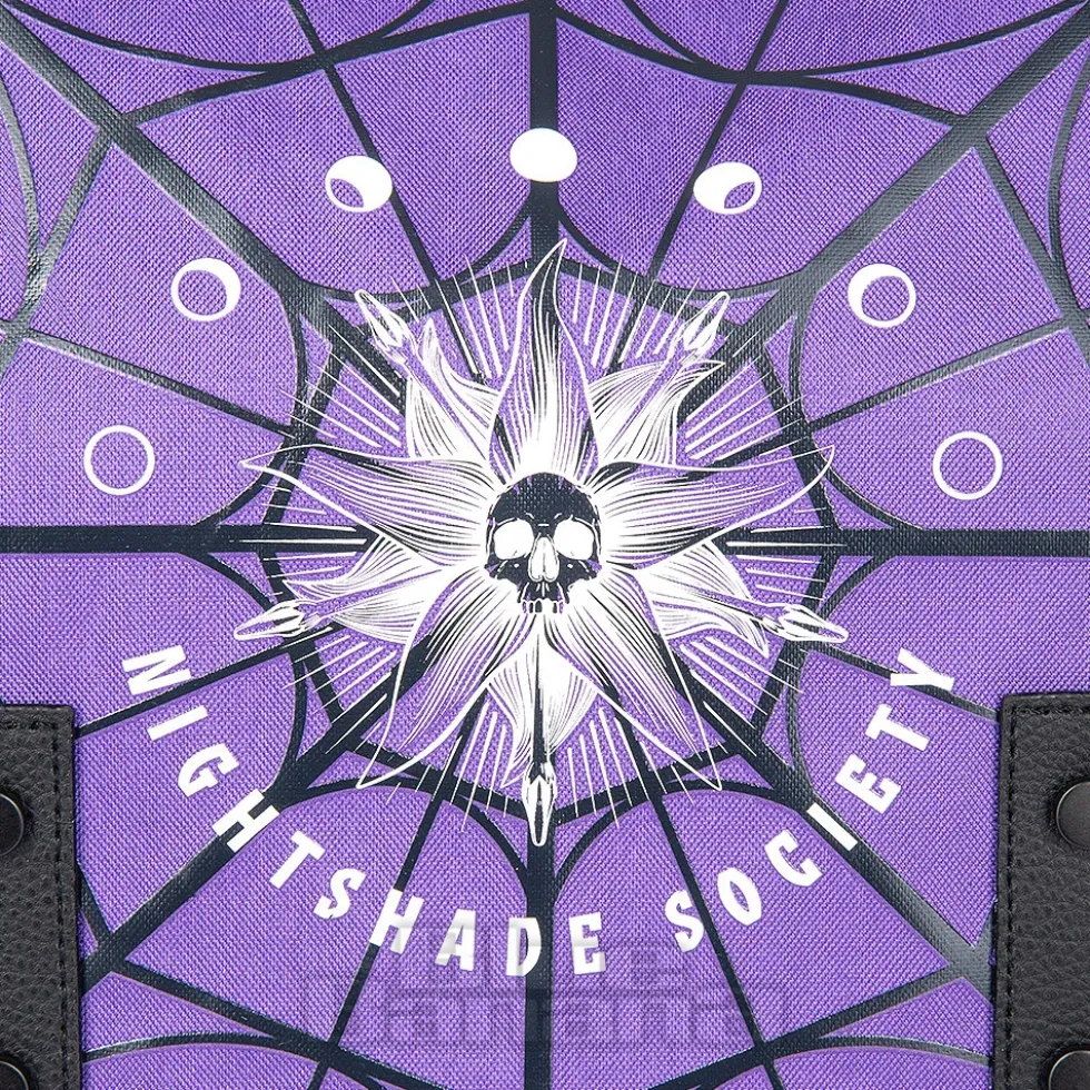 Official Wednesday Nightshade Backpack (Black/Purple)