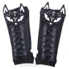 Poizen Industries Dark Kitty Arm Warmers (Black)